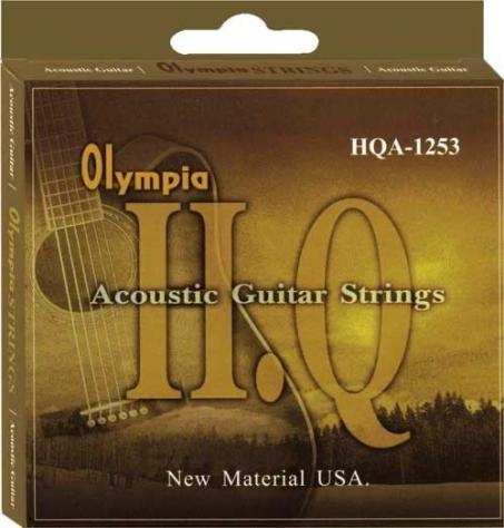 OLYMPIA - 60 MUTE Hqa 1253 Hq Acoustic String 012-053 - Chitarra acustica