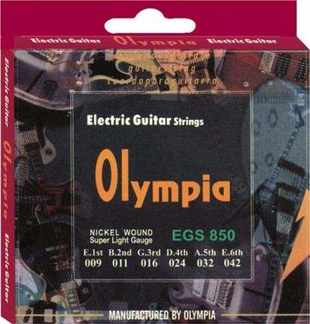 OLYMPIA STRINGS - 36 mute di corde egs 850 per chitarra elettrica - Chitarra elettrica