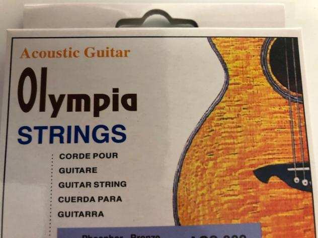 OLYMPIA STRINGS - 60 mute Ags 802 Acoustic Gtr String 012-053 - Chitarra acustica