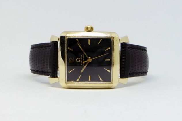 Omega Cioccolatino Vintage Cassa Oro Automatico Elegante Box Originale