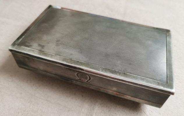 Omega - Vintage Casket - Watch Box in Sterling 925 Silver Never Polished 1950s