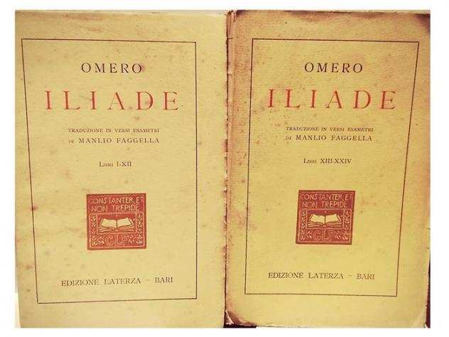OMERO - Iliade. - 1923