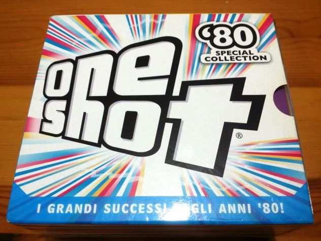 One Shot 80 Special Collection I Grandi Successi Degli Anni 80 6 x Cd Box Raro