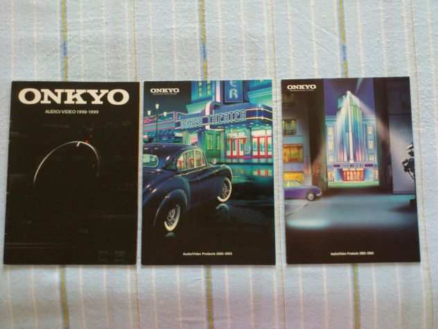 ONKYO cataloghi completi Hi Fi - Hi End