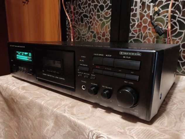 Onkyo TA-6510 Piastra A Cassette - 3 Testine - Cinghie Nuove