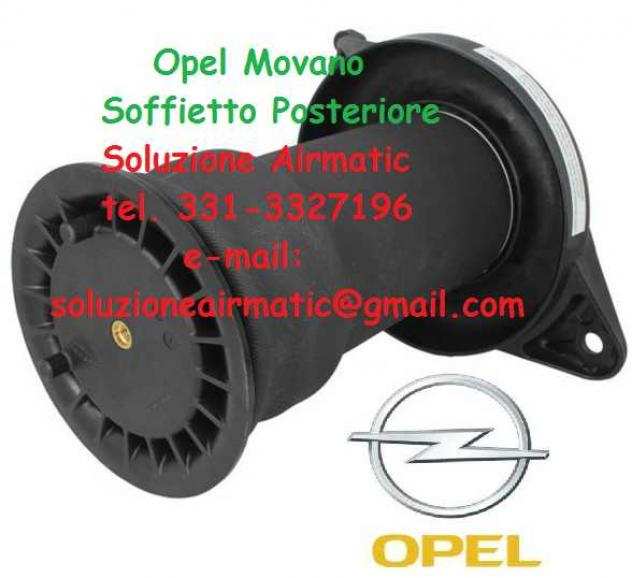 Opel Movano soffietto posteriore