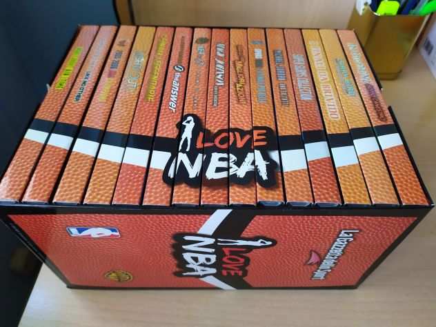 Opera completa box cofanetto 15 dvd i love nba basket
