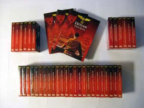 Opera in 36 cassette VHS 3 volumi HITLER E IL TERZO REICH 