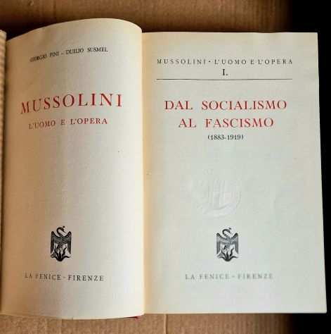 Opera Omnia Mussolini di Susmel
