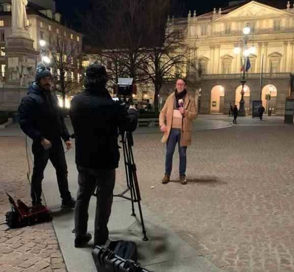 Operatore video professionista per eventi aziendali