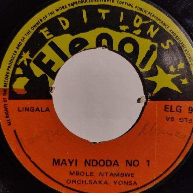 Orch.Saka Yonsa and Mbole Tambwe - Mayi Ndoda (No 1  No 2) - Very Very Rare 1St Kenya African Jazz Pressing - Unobtainable - EP - Prima stampa - 1972