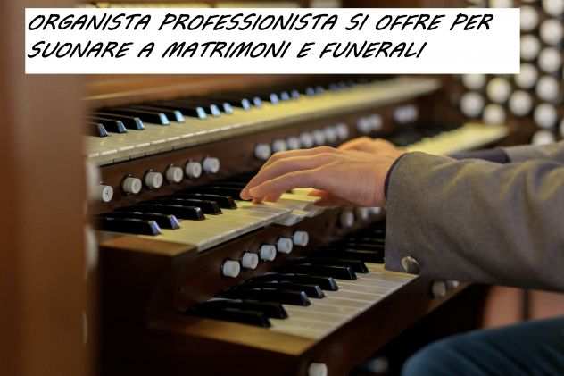 Organista professionista a Castellanza