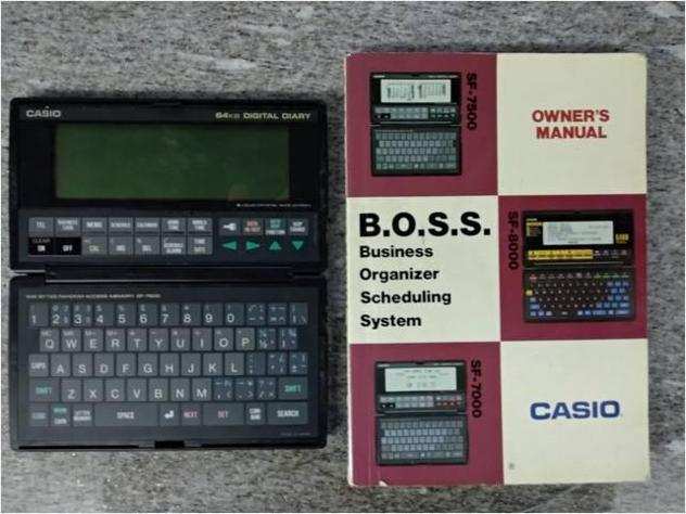 Organizer Casio BOSS 64kb Usato