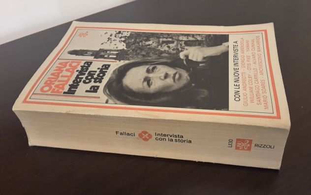 ORIANA FALLACI, Intervista con la storia, BUR 1 Edizione 1977.