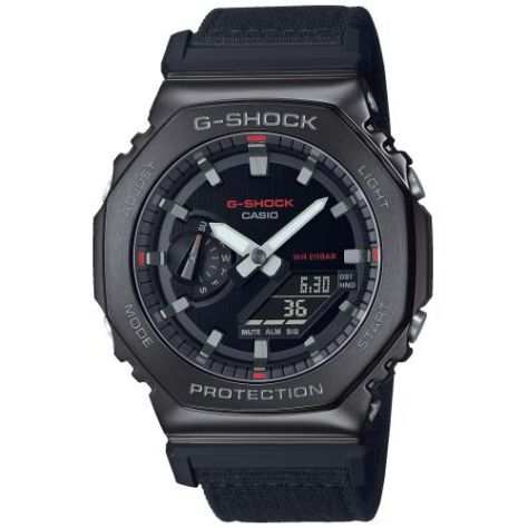 Orologio Casio G-Shock GM-2100CB-1AER Cassa PVD Cinturino Tessuto Impermeabile