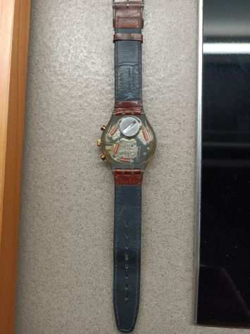 Orologio Chrono Swatch modello Goldfinger Ag1990