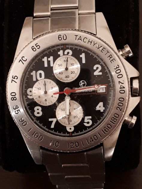 Orologio chronograph BREIL per uomo subacqueo fino a 100 metri con data.