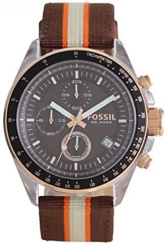 Orologio cronografo FOSSIL Decker, cassa mm. 44 movimento al quarzo.
