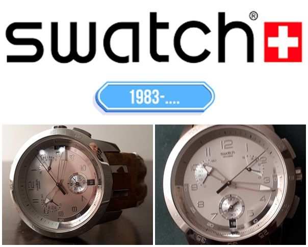 Orologio cronografo SWATCH SR936SW Made SWISS.