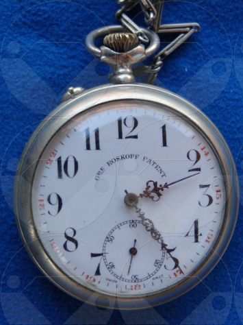 Orologio da tasca marchio GRE ROSKOPF PATENT - vintage