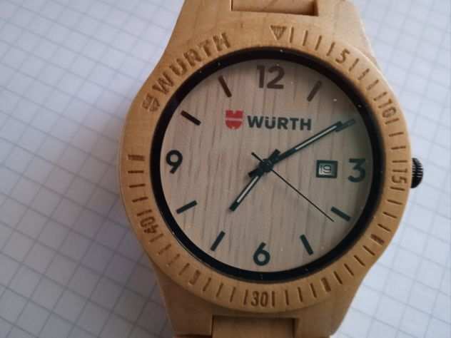 Orologio in legno Gadget WURTH