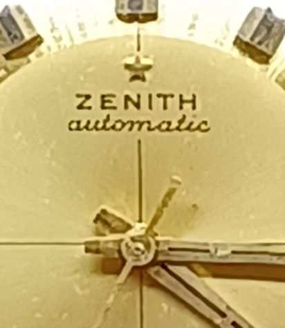 Orologio in oro uomo originale ZENITH quot Stellina quot - usato - anni 60