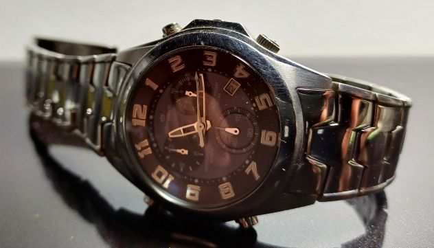 Orologio LORENZ chronograph alarm 3S10 25556 water resistant 10 ATM.