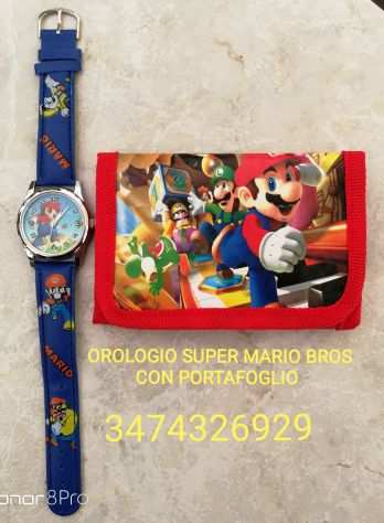 orologio Super Mario Bros con portafoglio
