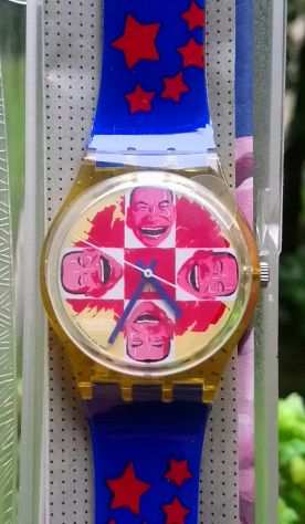 Orologio Swatch nuovo, Yue Min Jun, collezione anni 80-90