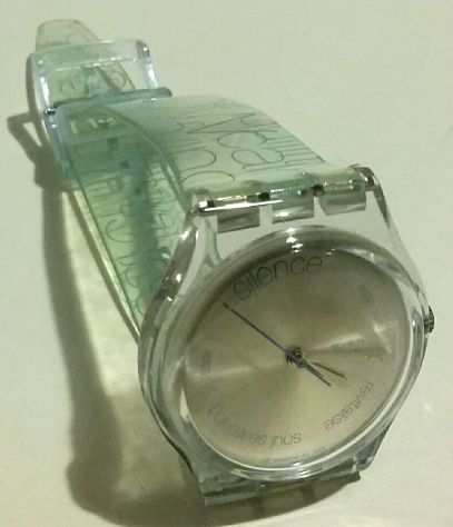 Orologio Swatch Silence mod.S202 water resistant Swiss Made come nuovo