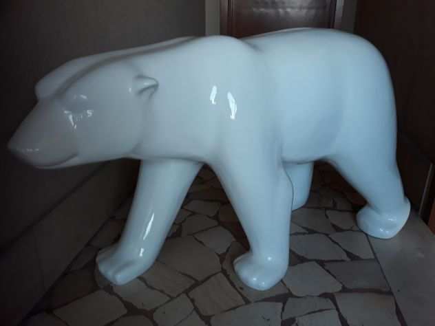 ORSO BIANCO GIGANTE IN RESINA