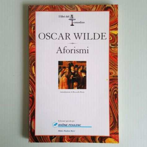 Oscar Wilde - Aforismi - I Libri Del Comodino - TRACCIATA