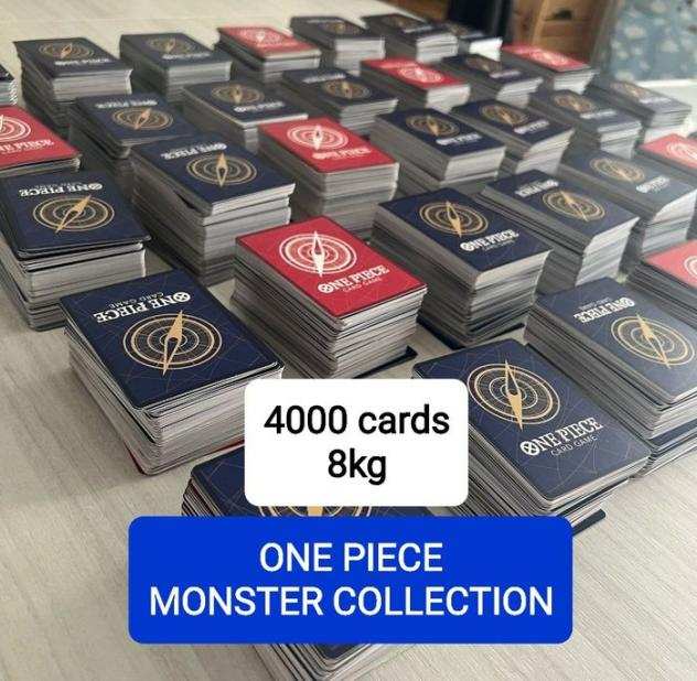 Over 8kg Bandai Monster collection - 4000 Card - One Piece