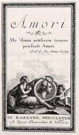 Ovidio - Amori - 1782