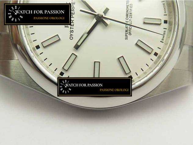 OYSTER PERPETUAL 39MM BEST EDITION 904L SS CASSA E BRACCIALE IN ACCIAIO QUADRANTE BIANCO (Copia)