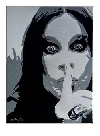 Ozzy Osbourne - Ozzy by Daniela Politi - Painting - Acrylic on Canvas - Opera drsquoarte  Dipinto - 20232023