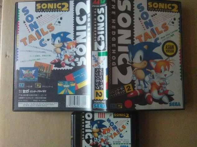 Pacchetto 2giochi SEGA Mega Drive 16 bit