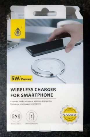 Pad per ricarica wireless ultra slim - Caricabatteria per smartphone