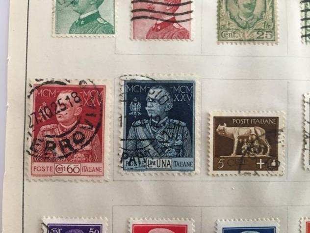 Paesi europei con lItalia - Vecchia collezione di francobolli