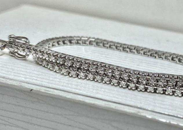 Pala Diamond - 18 carati Oro bianco - Bracciale Diamanti