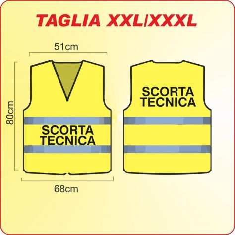 Palette per DIRETTORI DI CORSA e SCORTA TECNICA. Girofari, Bandierine