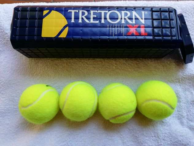 Palle da tennis Tretorn XL, senza pressione, nuove anni 80 vintage