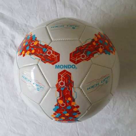 Pallone In Cuoio Mondo - Made in Italy - Nuovo - Size 5