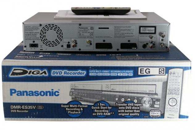 Panasonic - DMR-ES35V DVD VHS Lettore CD