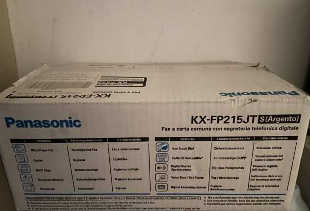 Panasonic KX-FP215JTS fax a carta comune