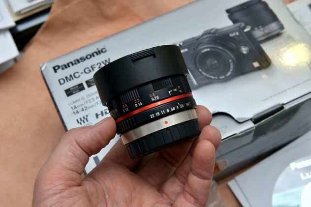 Panasonic Olympus Samyang 7,5mm f3,5 UMC MTF Usato solo 2 volte