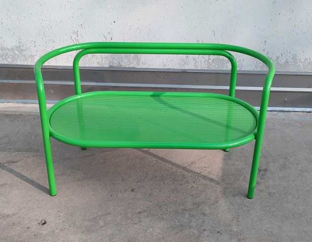 Panchina LOCUS SOLUS vintage verde - design GAE AULENTI per POLTRONOVA 1964