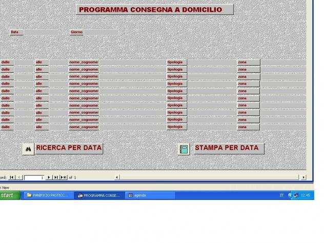 PANIFICIO PASTICCERIA SOFTWARE GESTIONALE SU PEN D