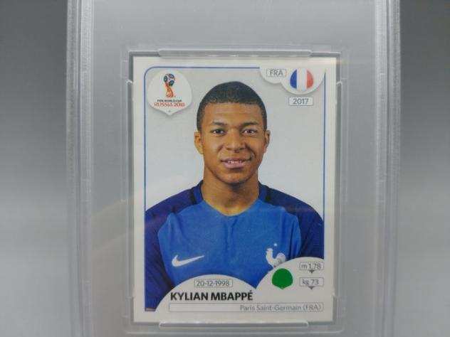 Panini - 1 Graded card - World Cup Russia 2018 Black back - 209 Mbappe - PSA 10