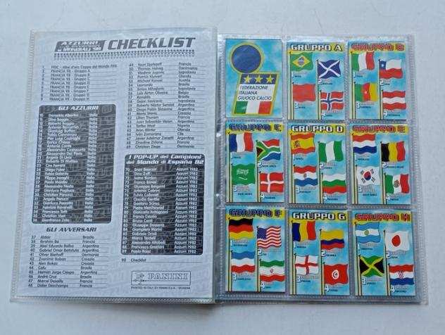 Panini - Azzurri...e avversari ai mondiali 98 - Album completo - 1998